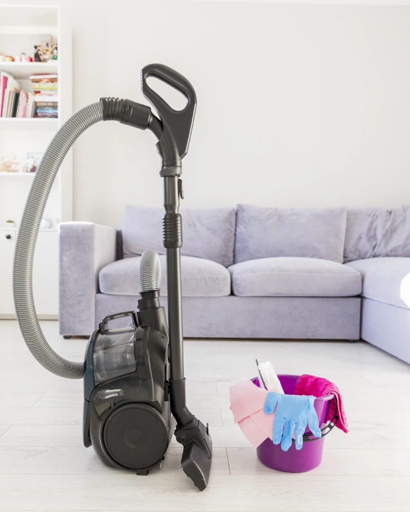 Rug care equipment used after a handmade rug assessment