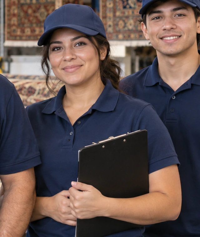 Sophia Ramirez, rug repair and fringe-care specialist